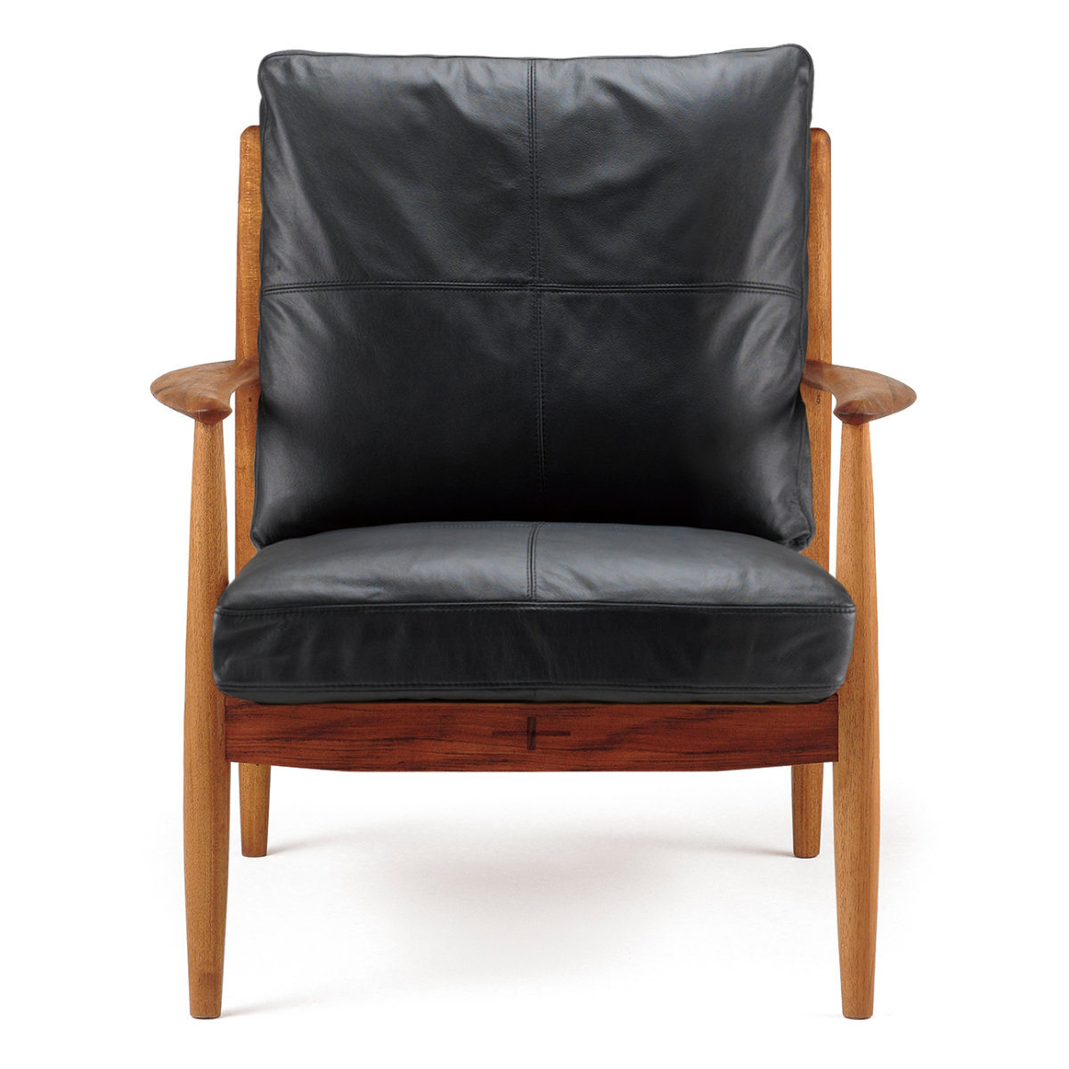 dショッピング |ソファ 1人掛け 幅76cm 本牛革ブラック EDDA （ 開梱