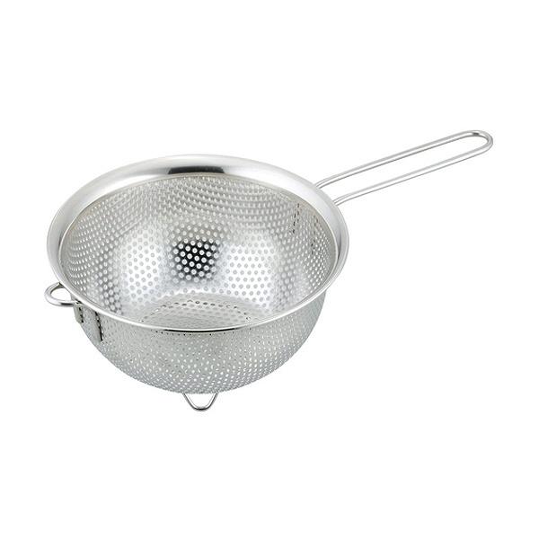 ザル 14cm SUIグート 片手ザル ステンレス製 （ パンチングザル ざる