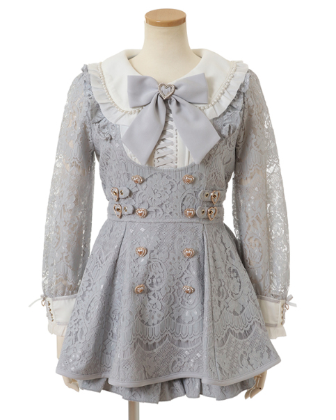 サイドハートバックルレースセットアップ ｜ LIZ LISA（リズリサ）公式