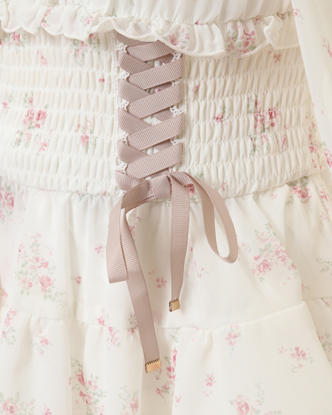 オフショルシフォンセットアップ ｜ LIZ LISA（リズリサ）公式通販