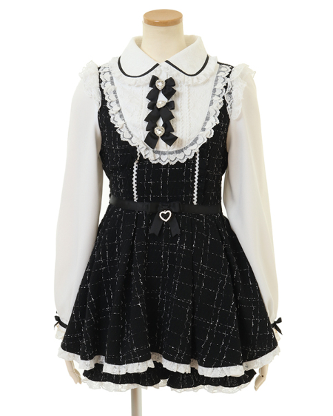 3つリボンツイードセットアップ ｜ LIZ LISA（リズリサ）公式通販