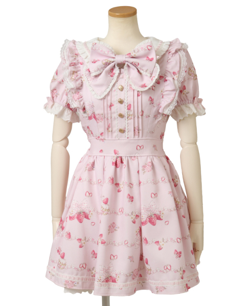 Creamy Berry柄ワンピース ｜ LIZ LISA（リズリサ）公式通販 ｜ Tokyo