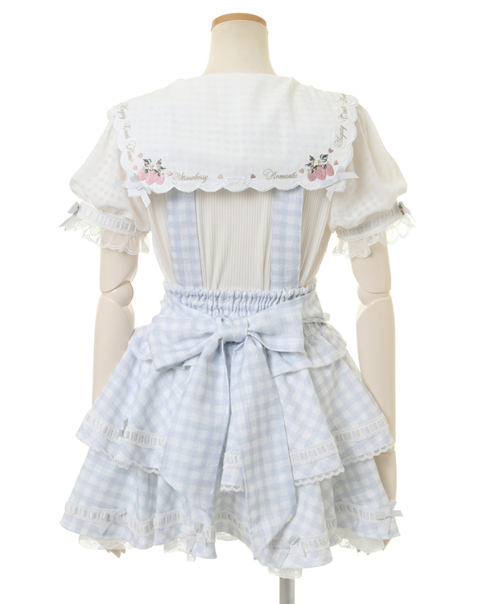 はしごリボンギンガムティアードスカパン ｜ LIZ LISA（リズリサ）公式