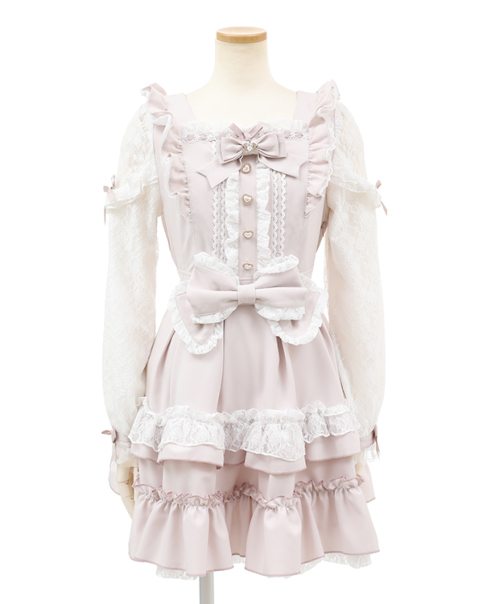 ティアラリボンティアードワンピース ｜ LIZ LISA（リズリサ）公式通販