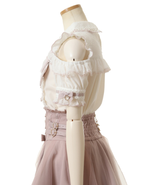 BIGリボンオープンショルダーブラウス ｜ LIZ LISA（リズリサ）公式