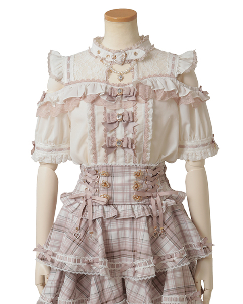 3つリボンフロントチョーカーブラウス ｜ LIZ LISA（リズリサ）公式