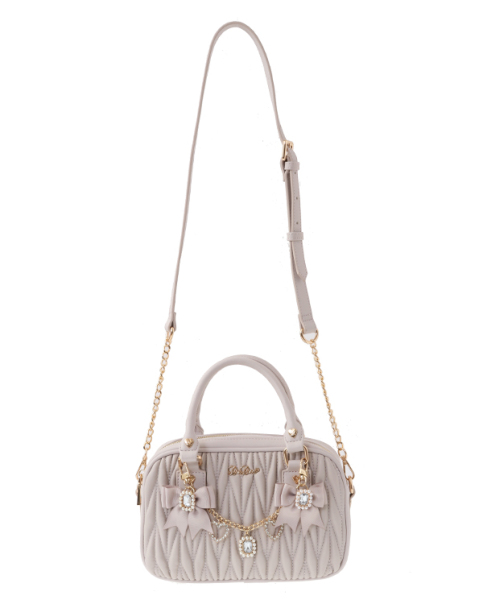 キルティングリボンチャームポシェット ｜ LIZ LISA（リズリサ）公式