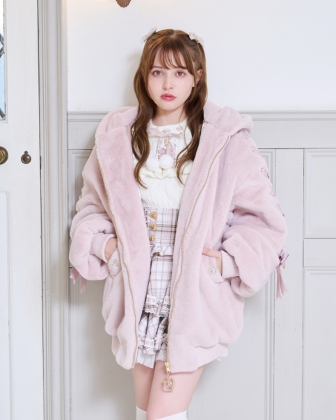 リボンうさみみファーブルゾン ｜ LIZ LISA（リズリサ）公式通販