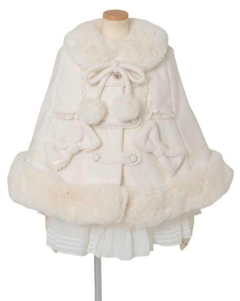 シャギーツインリボンポンチョ ｜ LIZ LISA（リズリサ）公式通販