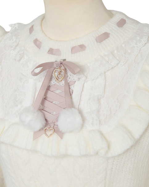 スピンドルポンポンニットトップス ｜ LIZ LISA（リズリサ）公式通販