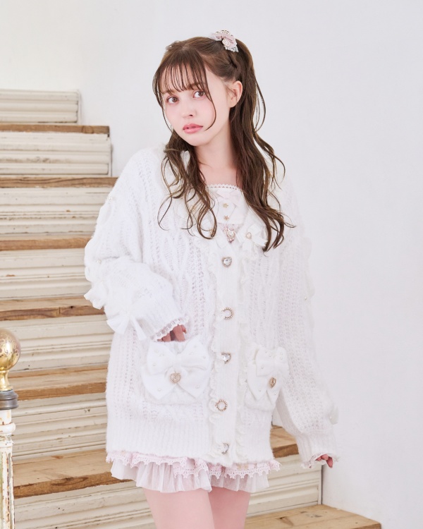 メニーリボンロングカーディガン ｜ LIZ LISA（リズリサ）公式通販