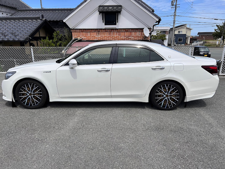 トヨタクラウン210？純正ホイール 一本アスリート ブラック