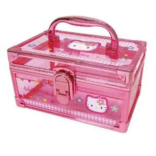 サンリオ ハローキティ バニティケース ピンク 収納 小物入れ カオハナ