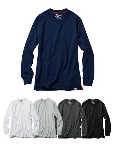 Jawin】 55304 吸汗速乾長袖Tシャツ [通年]通販ページ│自重堂＜公式