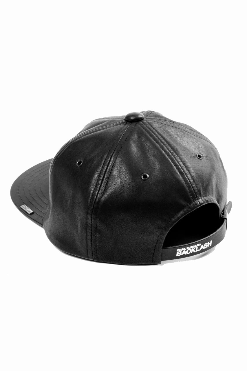 ISAMU KATAYAMA BACKLASH FLAT VISOR CAP / MONOCHROME LUXURY STEER