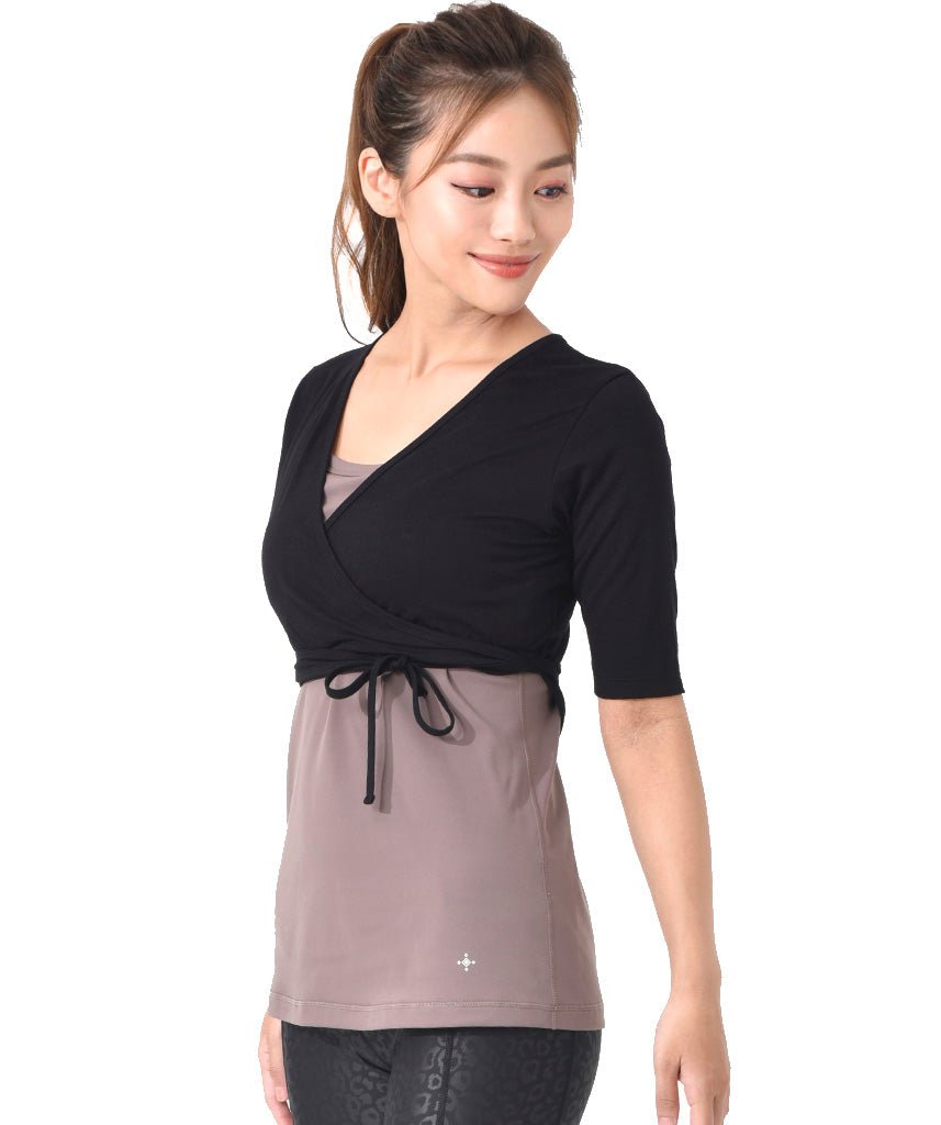 ヨガウェアブランド｜[Loopa] ショートボレロ Yoga Short bolero