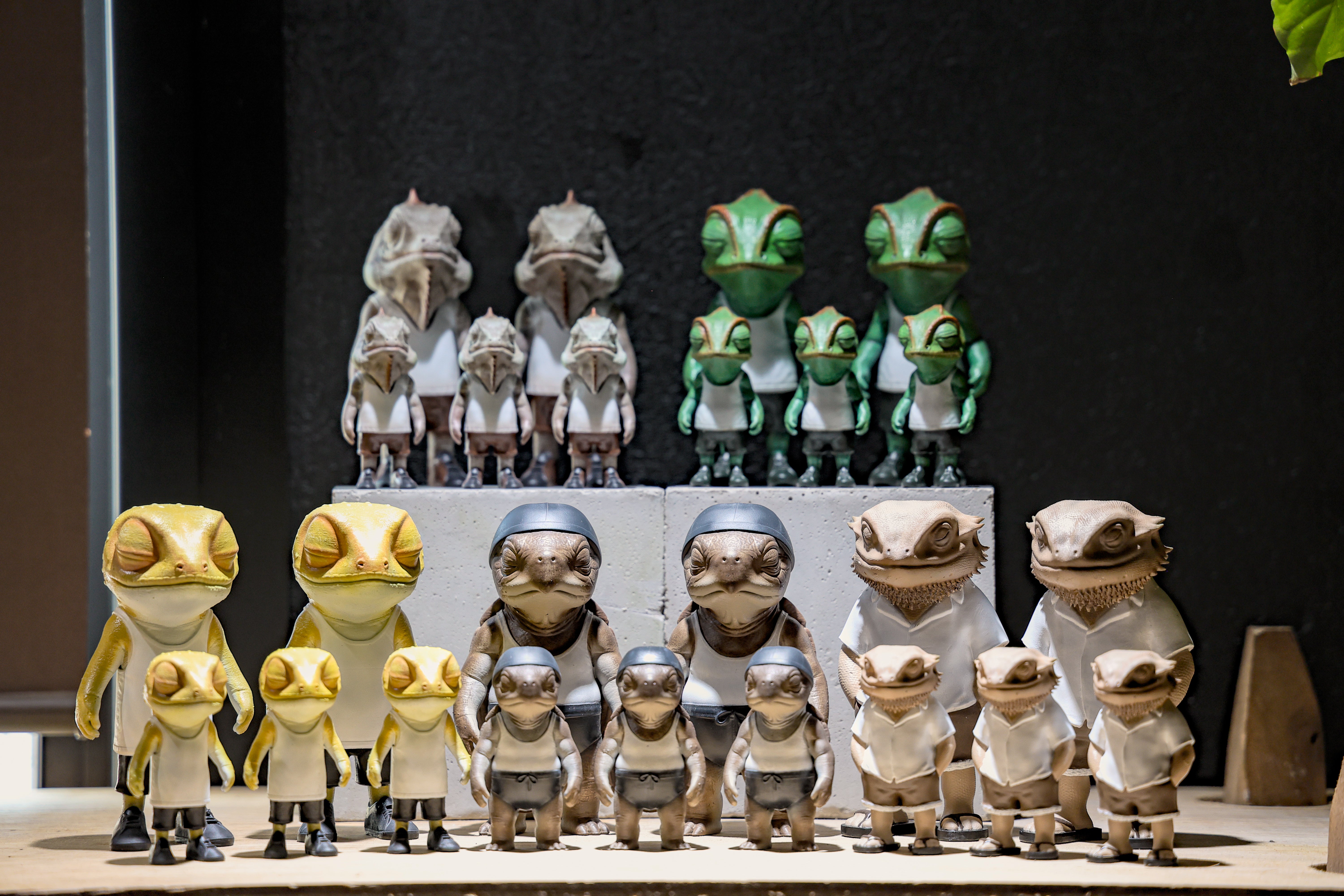 GIZINシリーズ ヒョウモントカゲモドキゲフィギュア – LOBINDON