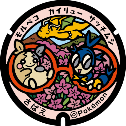 ポケモンマンホール『ポケふた』