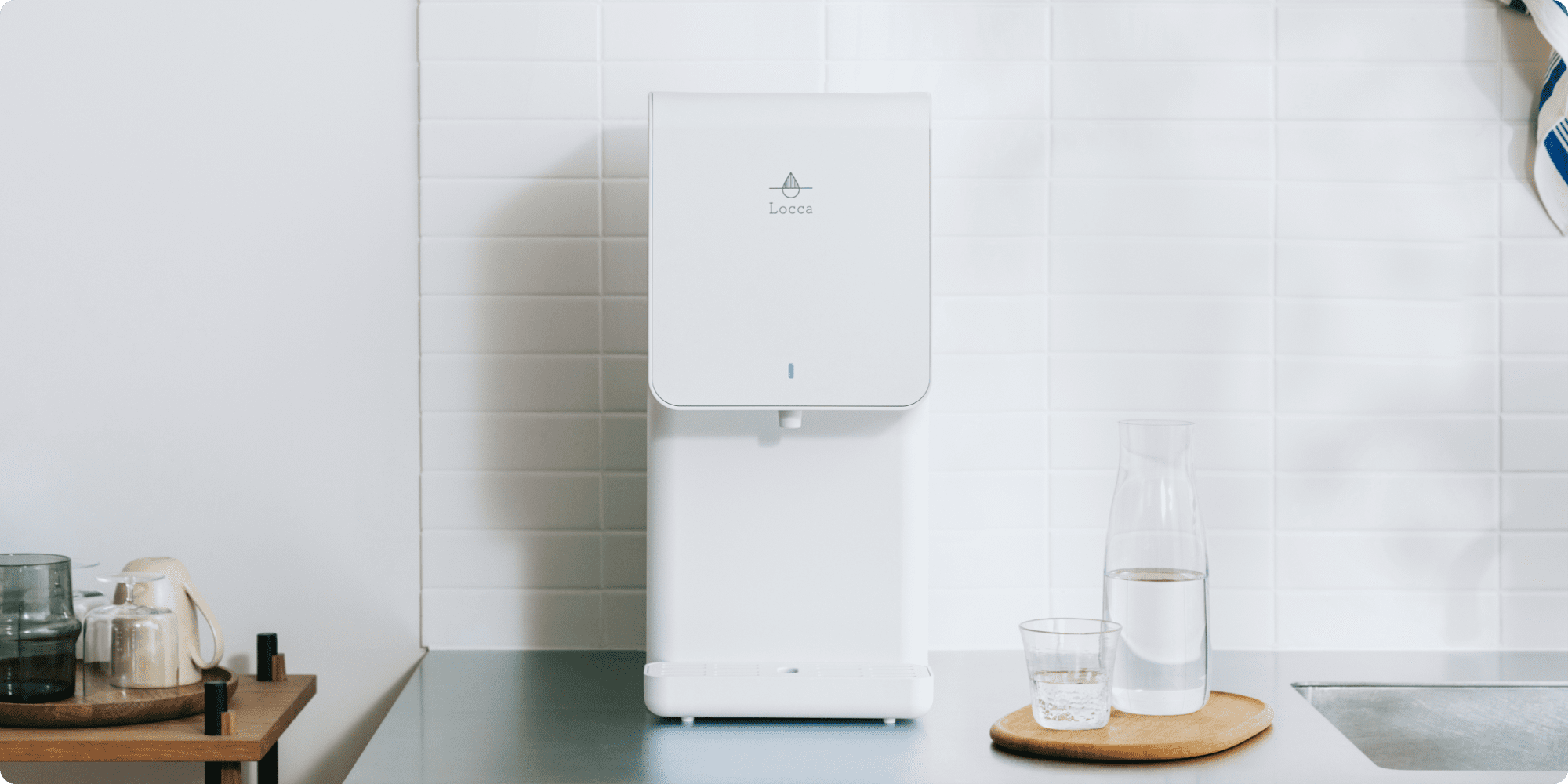 水道水浄水型ウォーターサーバーLocca【公式】｜定額制で使い放題