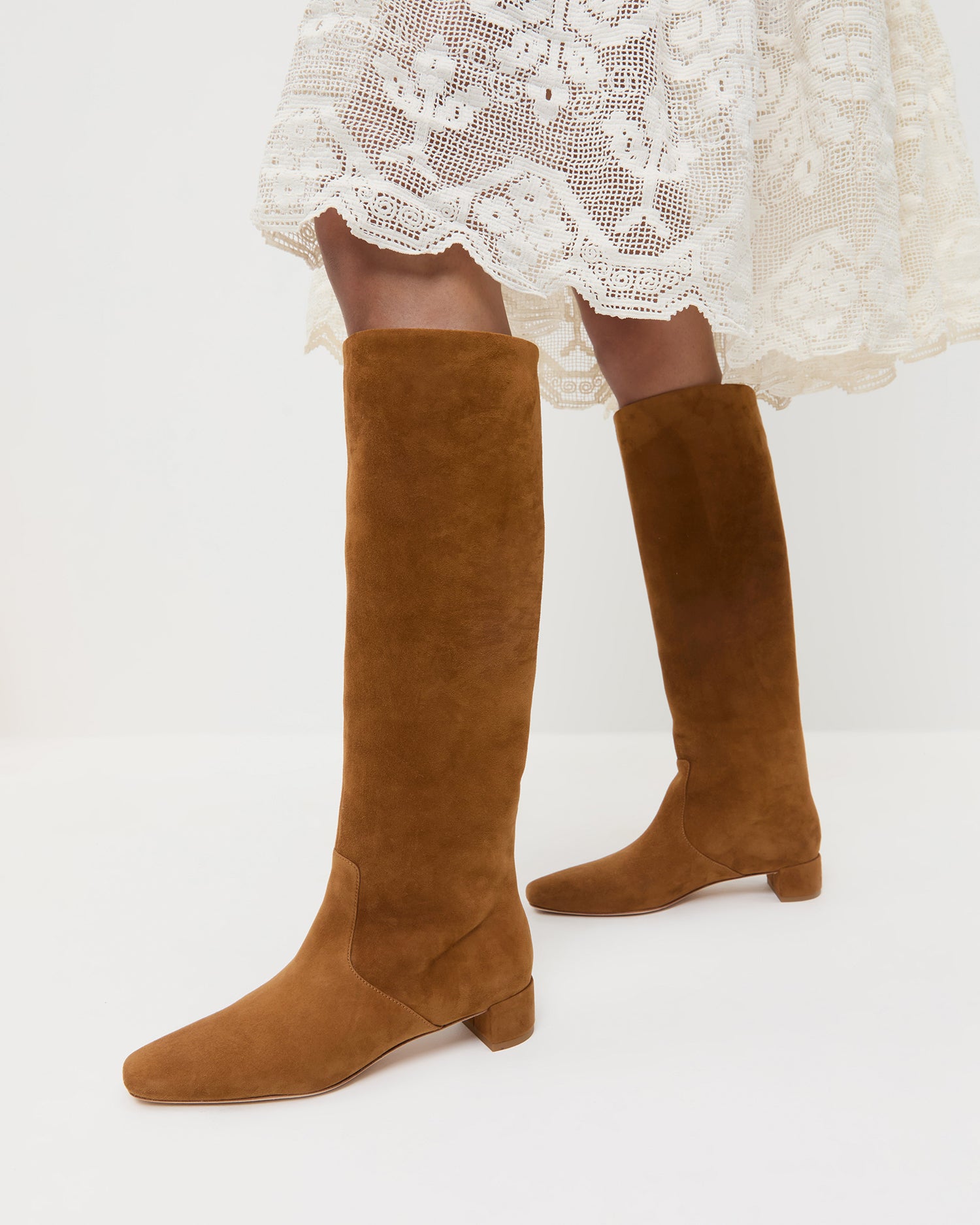 Indy Cacao Suede Tall Boot | Tall Boots | Footwear