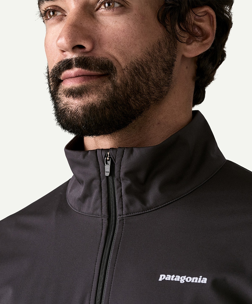 Men's Wind Shield Jacket(L(MEN) BLK/ブラック): Patagonia