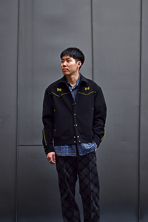 NEEDLES[ニードルズ] 23AW Piping Cowboy Jacket - Double Cloth