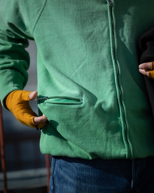 MAATEE&SONS VINTAGE JIP スエット [Green]