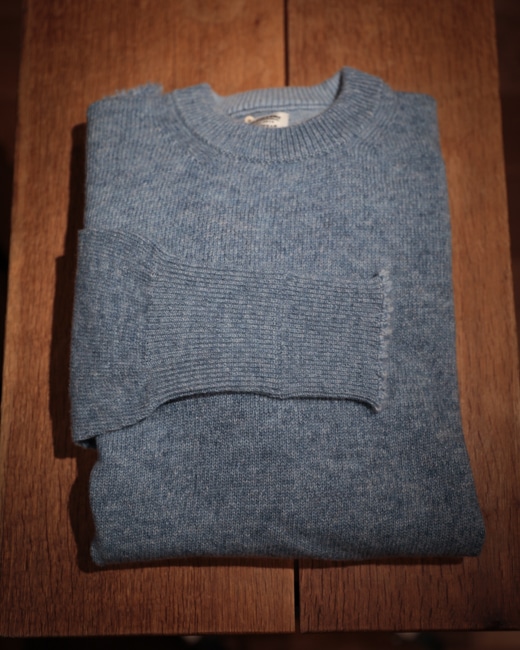 MAATEE&SONS 裏カシミヤ ひょっとこP/O SWEATER