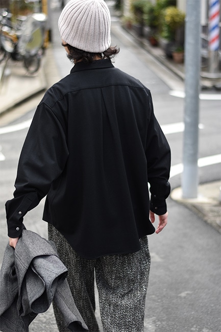 KANEMASA PHIL./カネマサフィル】36G Ideal Wool Shirt