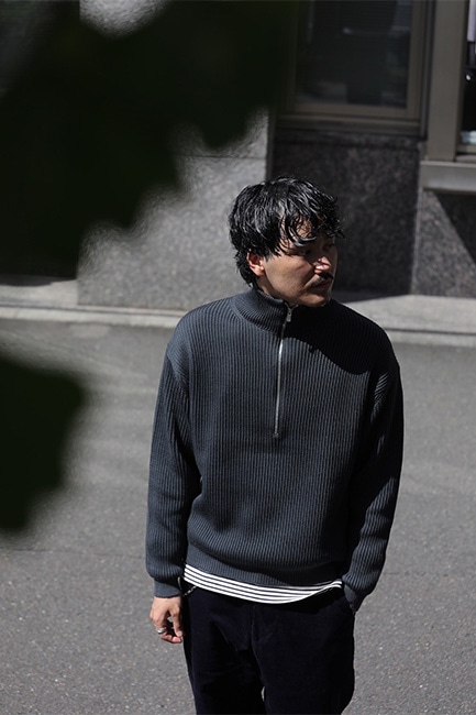 BATONER/バトナー】 SP SIGNATURE HALF ZIP & CREW ZIP