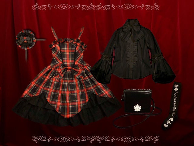 Tartan Plaid JSK Set (2012 Lucky Pack) by Alice and the Pirates