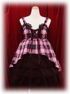 Tartan Check Babydoll JSK by Alice and the Pirates
