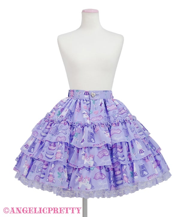 Photogenic Pallet Skirt by Angelic Pretty