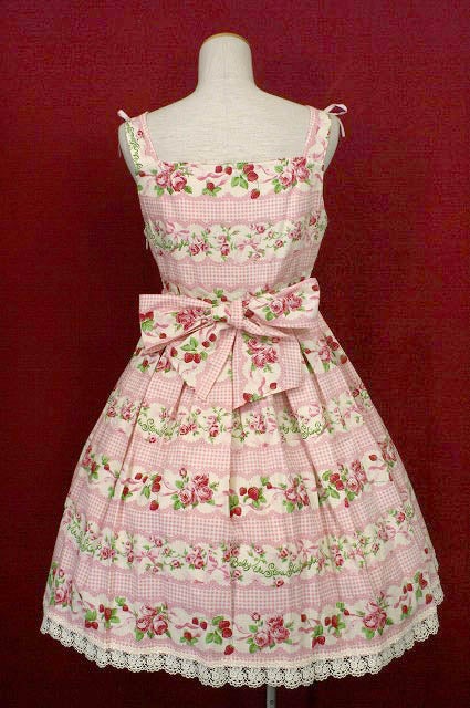 Sweetie Gingham Border JSK by Baby, the Stars Shine Bright