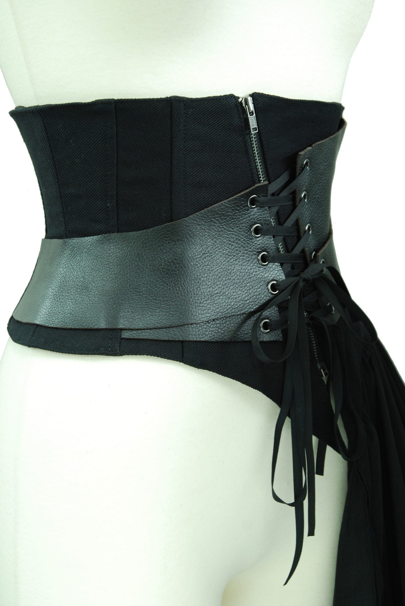 Restraint Leather Corset (2016) by Sheglit