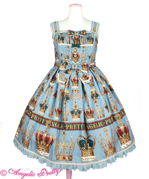 British Crown Shirring JSK by Angelic Pretty