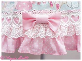 Fancy Box Shoulder Frill JSK by Angelic Pretty