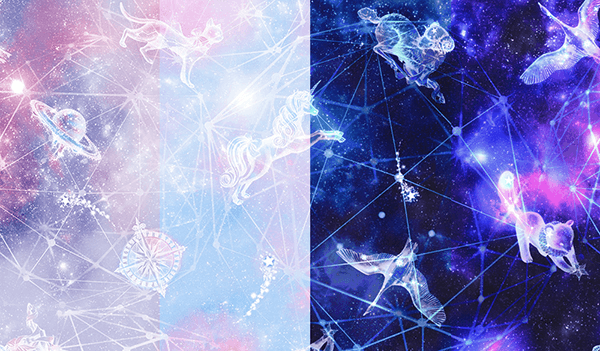 Dreamy Planetarium OTKs by Angelic Pretty