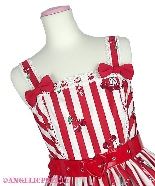 Cherry Stamp JSK by Angelic Pretty