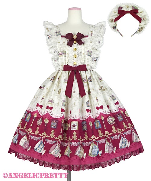Rose Tea Garden JSK Set by Angelic Pretty