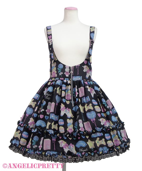 Photogenic Pallet Salopette by Angelic Pretty