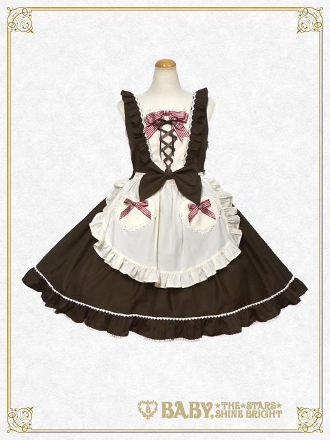 Chocolat Stripe JSK by Baby, the Stars Shine Bright