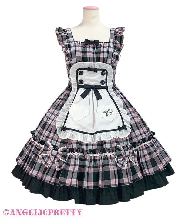 Sugary Tartan Check JSK by Angelic Pretty