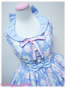 Fancy Paper Dolls JSK with Collar by Angelic Pretty