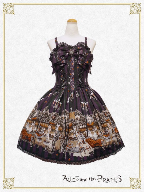 Rosy Night's Masquerade JSK I by Alice and the Pirates