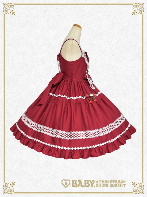 Swing Strawberry Flower Garden JSK by Baby, the Stars Shine Bright