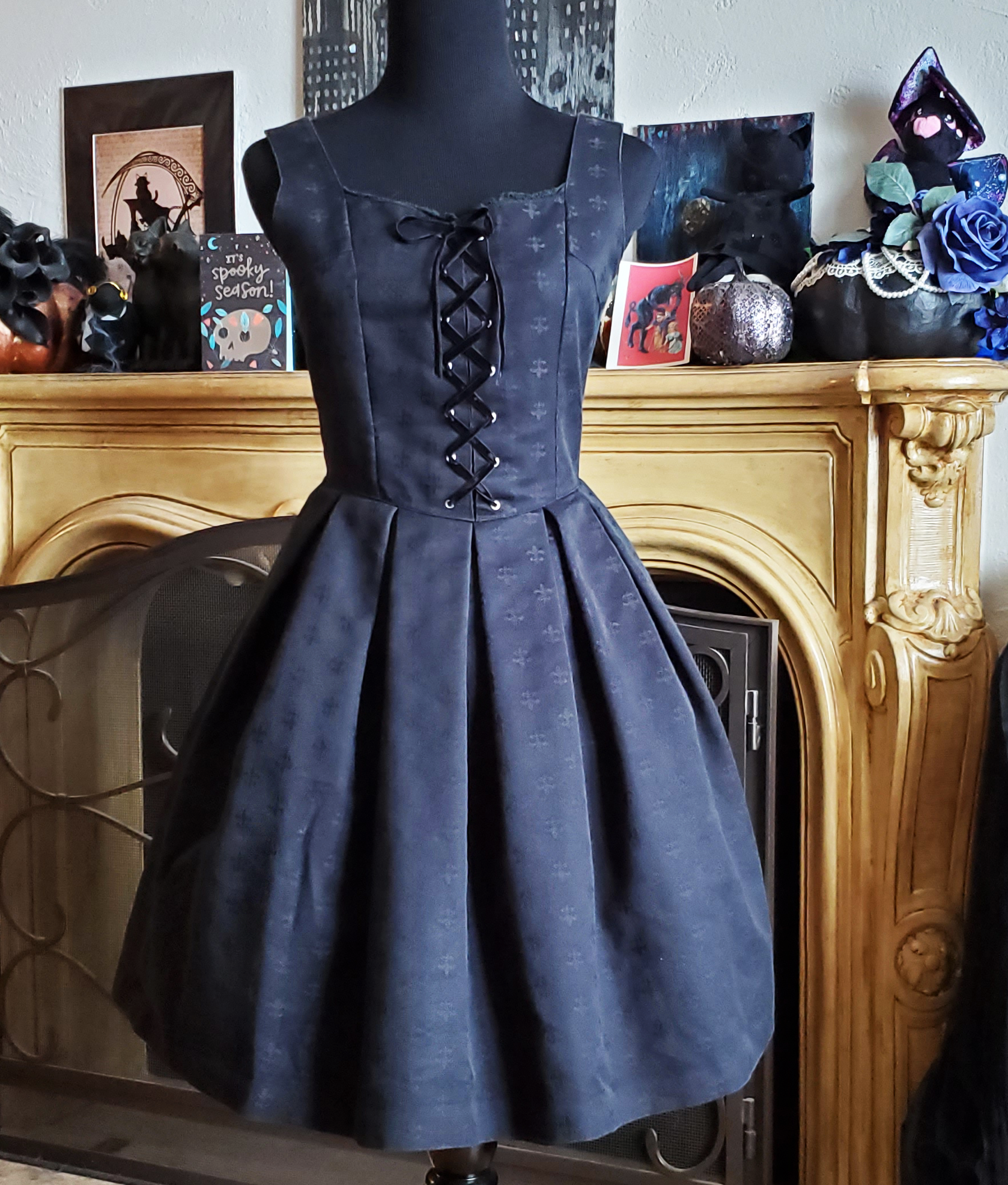 Fleur de Lis Jacquard JSK by Emily Temple Cute