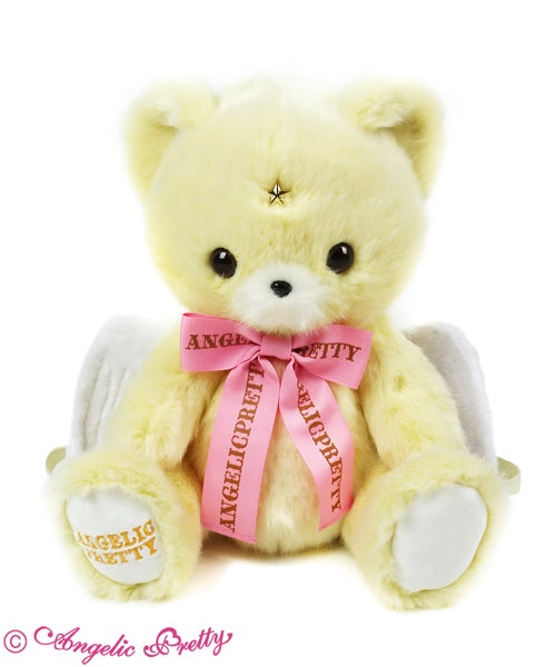 Milky Bear Plush Backpack (June 2020) by Angelic Pretty