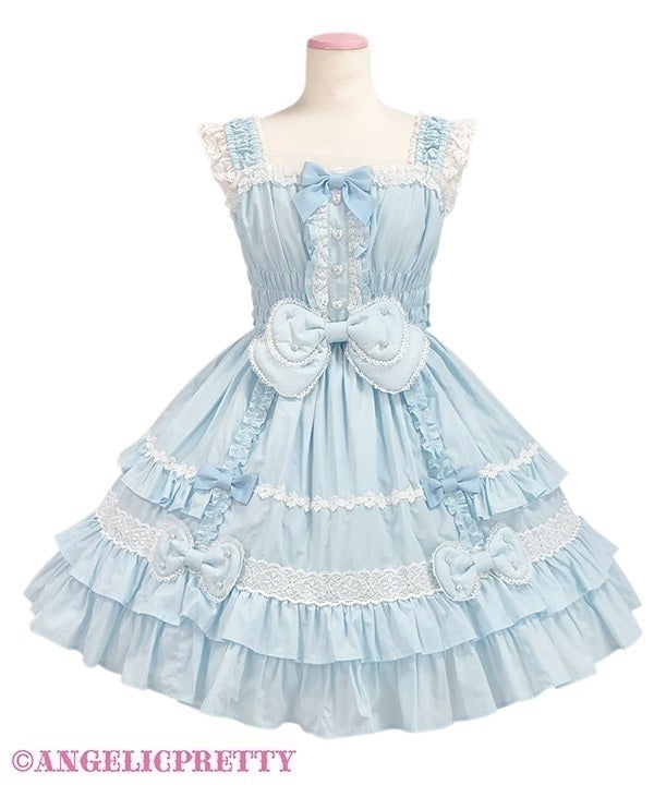 Pukupuku Honey Shirring JSK by Angelic Pretty