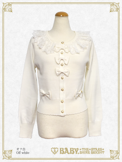 Crown Lace Cardigan by Baby, the Stars Shine Bright